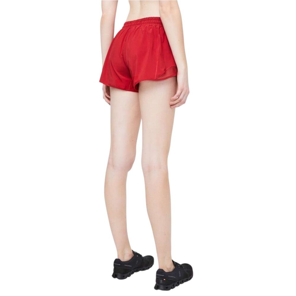 Lululemon Hotty Hot Short *Long 4" Dark Red - Picture 3 of 8